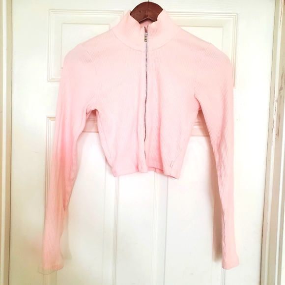 Tna long sleeve cropped zip up rare - Picture 2 of 7